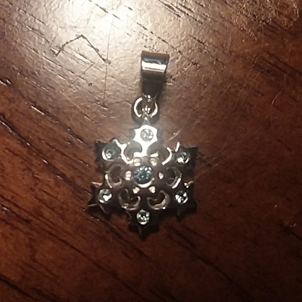 Cute little snowflake pendant